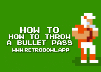 how to throw a bullet pass in retro bowl